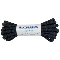 LOWA Boots BOOT LACES - Black/Black Clearance