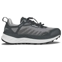 LOWA Boots FORTUX GTX - BLACK/WHITE Clearance