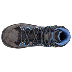 LOWA Boots KODY EVO GTX MID JUNIOR - ANTHRACITE/BLUE