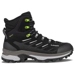 LOWA Boots RANDIR GTX MID - BLACK/GREY Hot