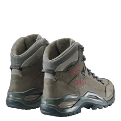 LOWA Boots RENEGADE EVO GTX MID - Stone/Redwood Hot