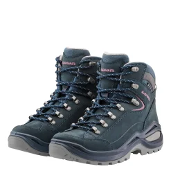 LOWA Boots RENEGADE EVO GTX MID WS - Steel Blue/Old Rose Sale
