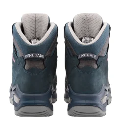 LOWA Boots RENEGADE EVO GTX MID WS - Steel Blue/Old Rose Sale