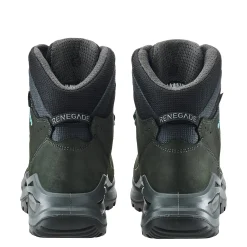 LOWA Boots RENEGADE EVO GTX MID WS - Asphalt/Turquoise Hot