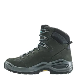 LOWA Boots RENEGADE EVO GTX MID WS - Asphalt/Turquoise Hot