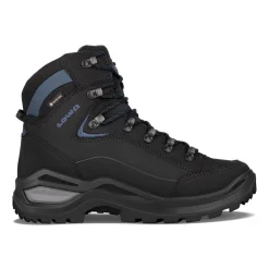LOWA Boots RENEGADE EVO GTX MID WS - Black/Blue Clearance